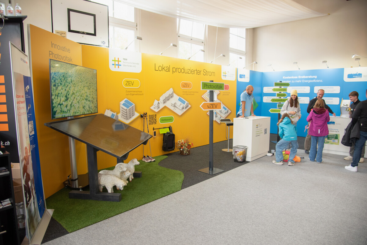 <p><span>Technische Betriebe Weinfelden AG – Messestand</span></p>